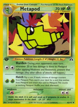 Metapod (N2-042) (Unlimited)