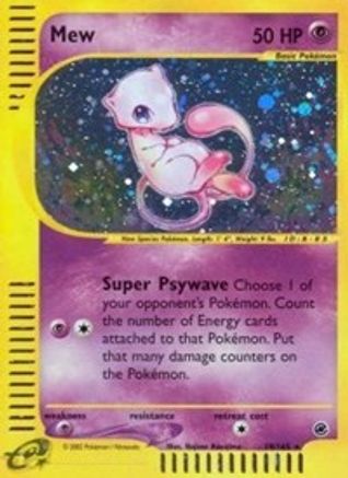 Mew (19) (EX-019) (Reverse Holofoil)