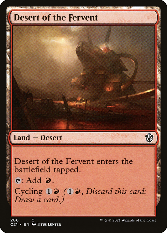 Desert of the Fervent (C21-286)
