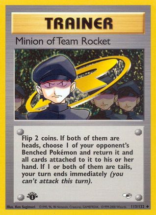 Minion of Team Rocket (G1-113) (Unlimited)