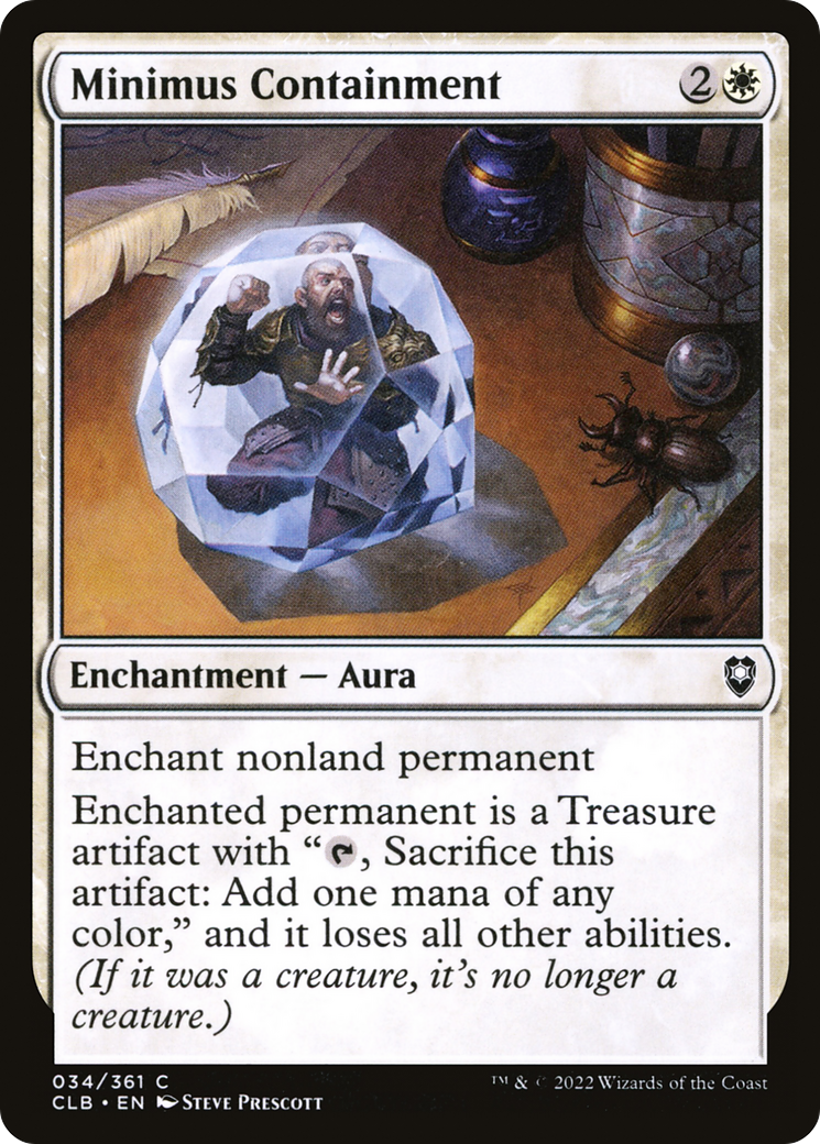 Minimus Containment (CLB-034) (Foil)