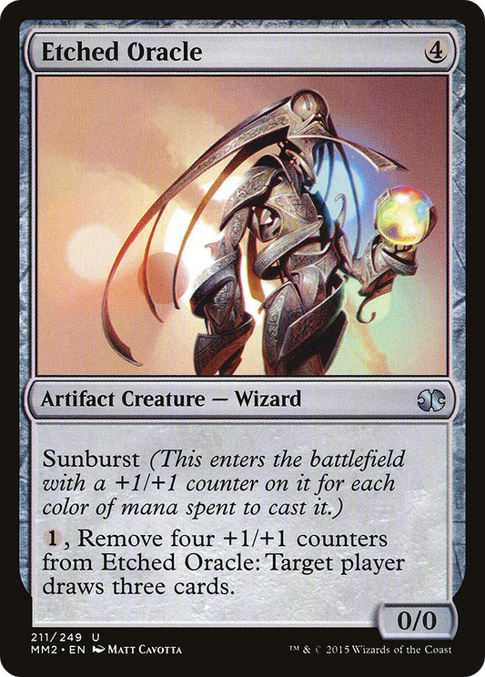 Etched Oracle (MM2-211) (Foil)
