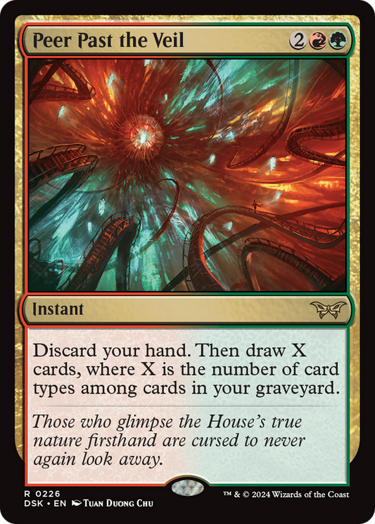 Peer Past the Veil (DSK-226) (Foil)