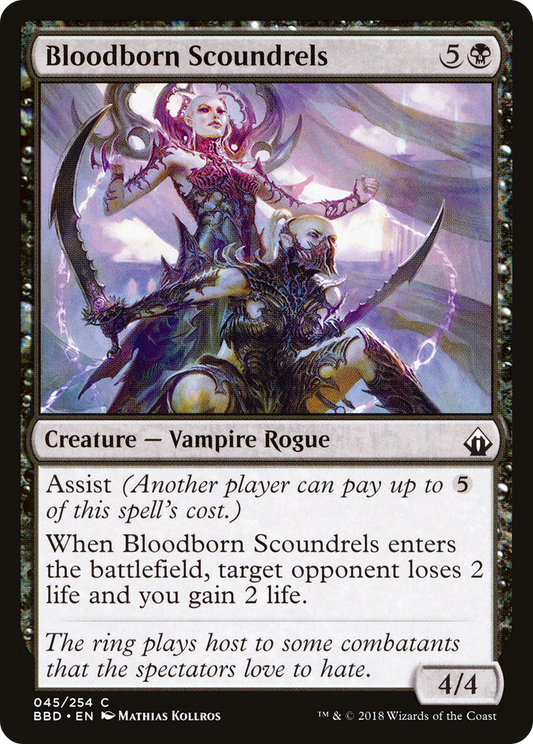 Bloodborn Scoundrels (BBD-045) (Foil)
