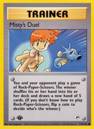 Misty's Duel (G1-123) (Unlimited)