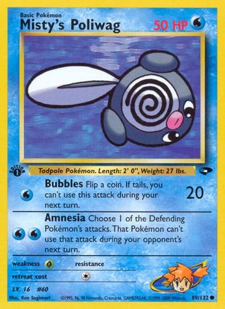 Misty's Poliwag (G2-089) (Unlimited)