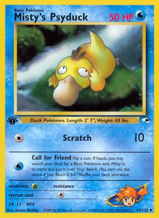 Misty's Psyduck (G1-054) (Unlimited)