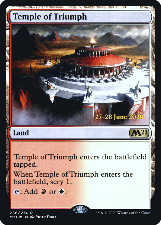 Temple of Triumph (PRE-256S) (Foil)