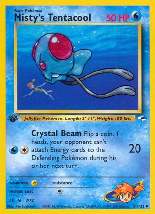 Misty's Tentacool (57) (G1-057) (Unlimited)