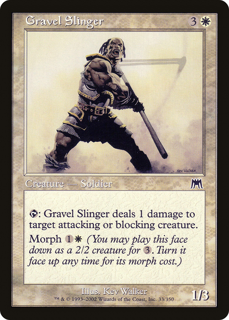 Gravel Slinger (ONS-033) (Foil)