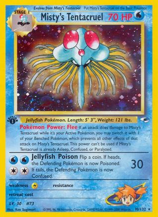 Misty's Tentacruel (G1-010) (1st Edition Holofoil)