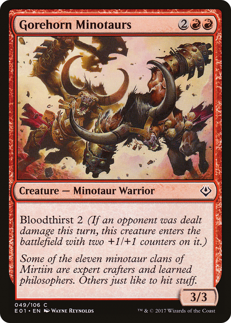 Gorehorn Minotaurs (AC2-049)