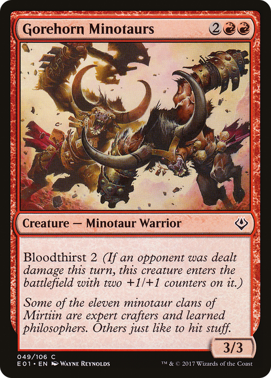 Gorehorn Minotaurs (AC2-049)