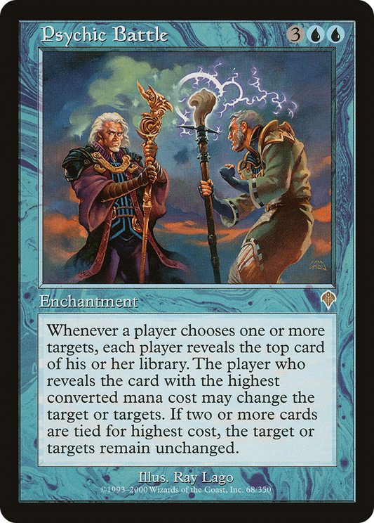 Psychic Battle (INV-068) (Foil)