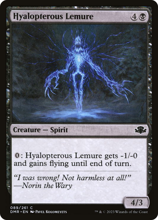 Hyalopterous Lemure (DMR-089)