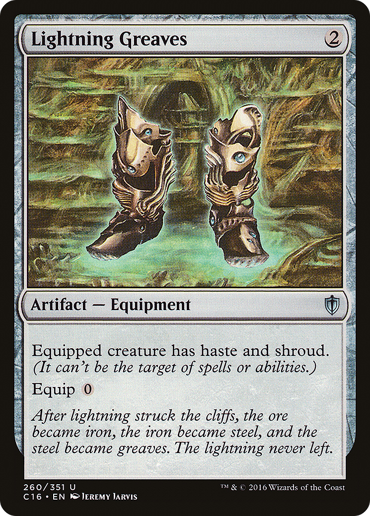 Lightning Greaves (C16-260)