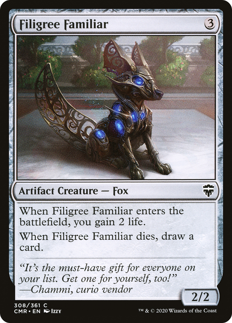 Filigree Familiar (CMR-308) (Foil)
