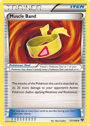 Muscle Band (XY-121) (Reverse Holofoil)