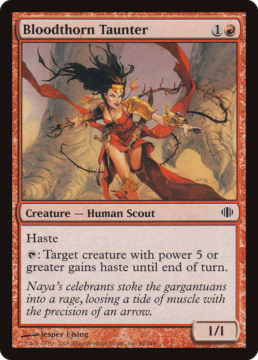 Bloodthorn Taunter (ALA-094) (Foil)