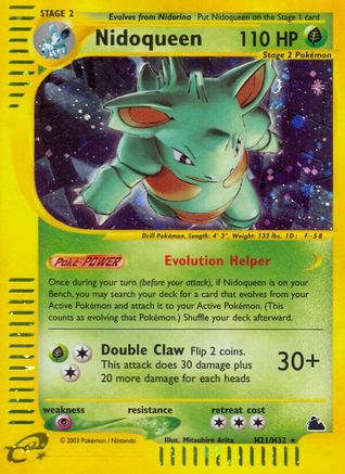 Nidoqueen (H21) (SK-H21) (Holofoil)