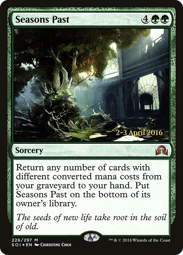 Seasons Past (PRE-226S) (Foil)