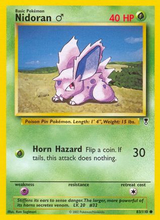 Nidoran M (LC-083) (Reverse Holofoil)