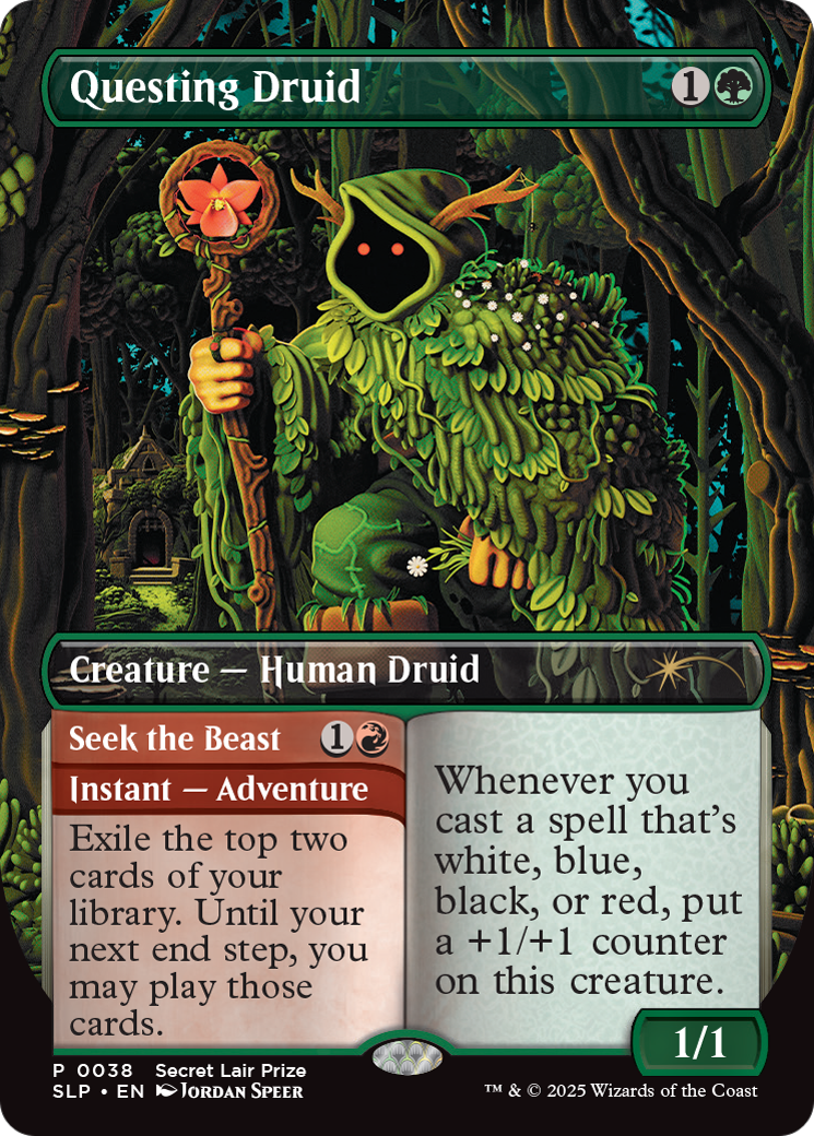 Questing Druid // Seek the Beast (SLP-038)