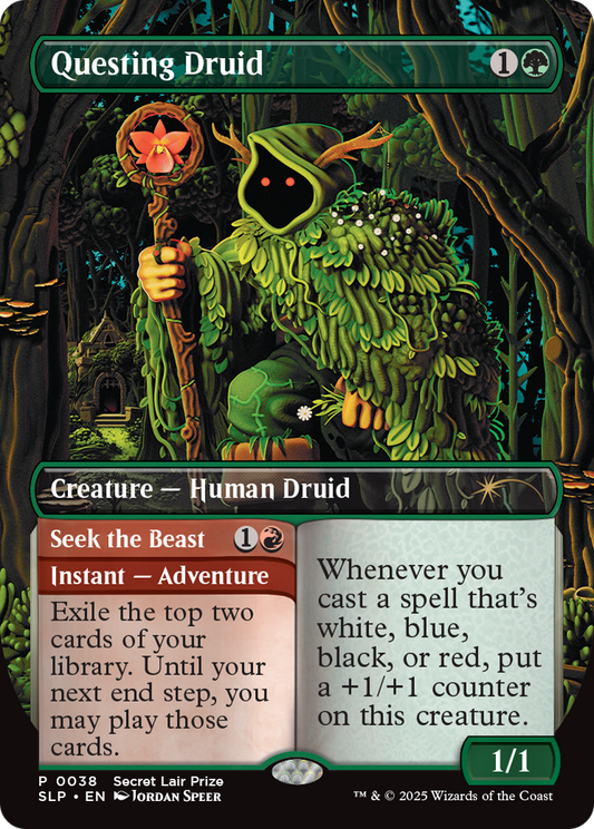 Questing Druid // Seek the Beast (SLP-038)