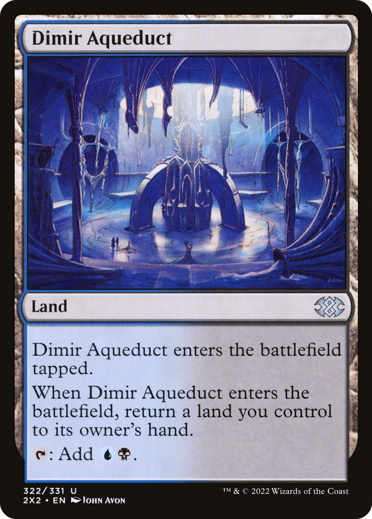 Dimir Aqueduct (2X2-322) (Foil)