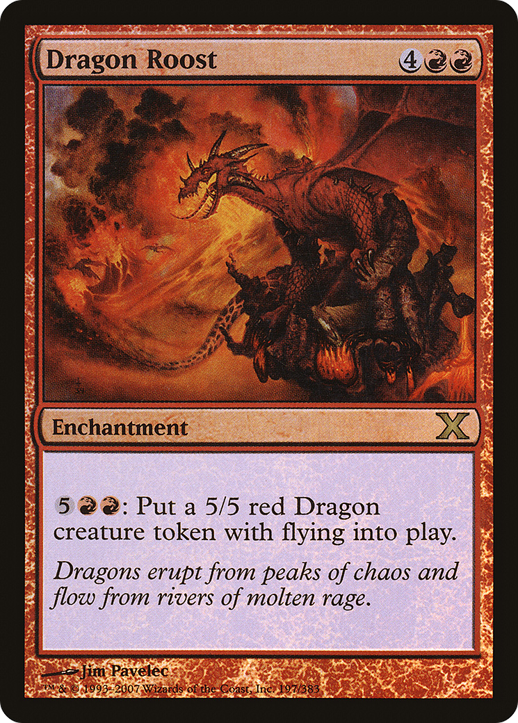 Dragon Roost (10E-197★) (Foil)