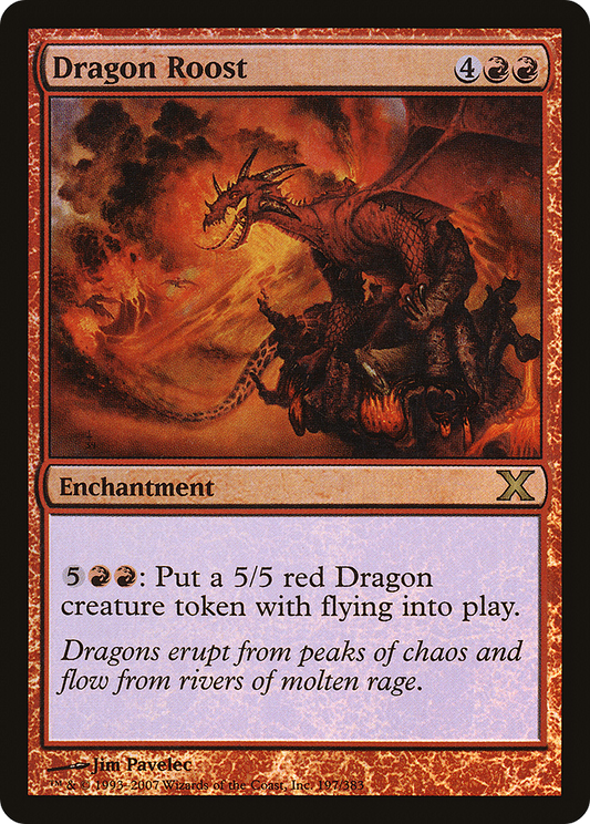 Dragon Roost (10E-197★) (Foil)