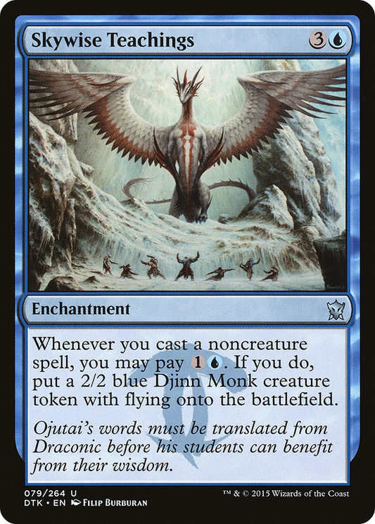 Skywise Teachings (DTK-079) (Foil)