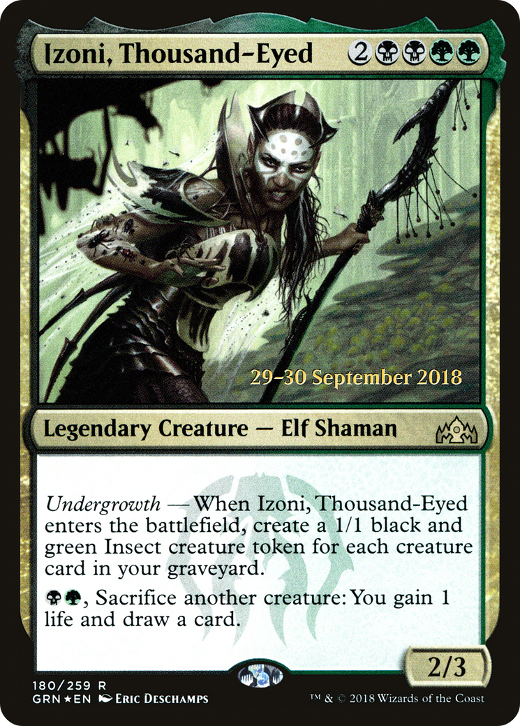 Izoni, Thousand-Eyed (PRE-180S) (Foil)
