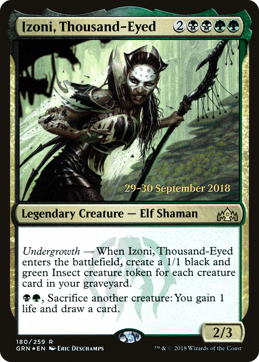 Izoni, Thousand-Eyed (PRE-180S) (Foil)