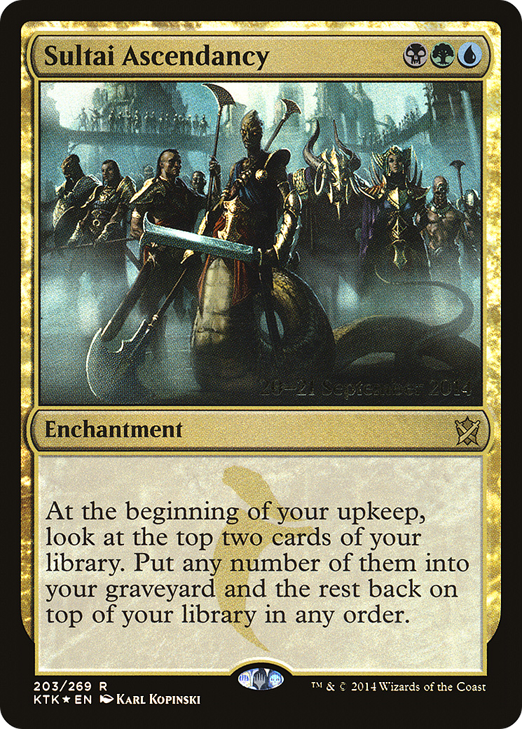 Sultai Ascendancy (PRE-203S) (Foil)