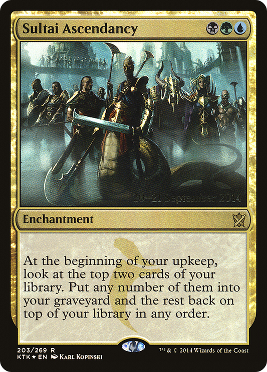 Sultai Ascendancy (PRE-203S) (Foil)
