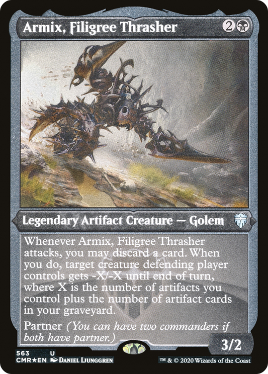 Armix, Filigree Thrasher (CMR-563) (Etched Foil)