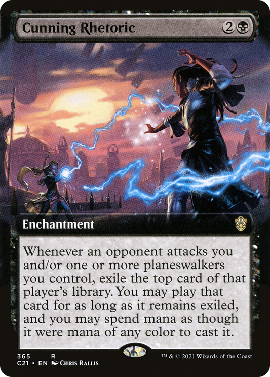 Cunning Rhetoric (C21-365) (Extended Art)
