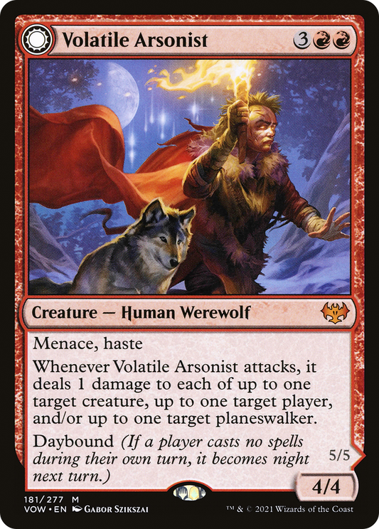 Volatile Arsonist // Dire-Strain Anarchist (VOW-181) (Foil)