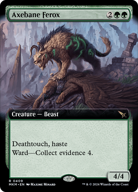 Axebane Ferox (MKM-409) (Extended Art)