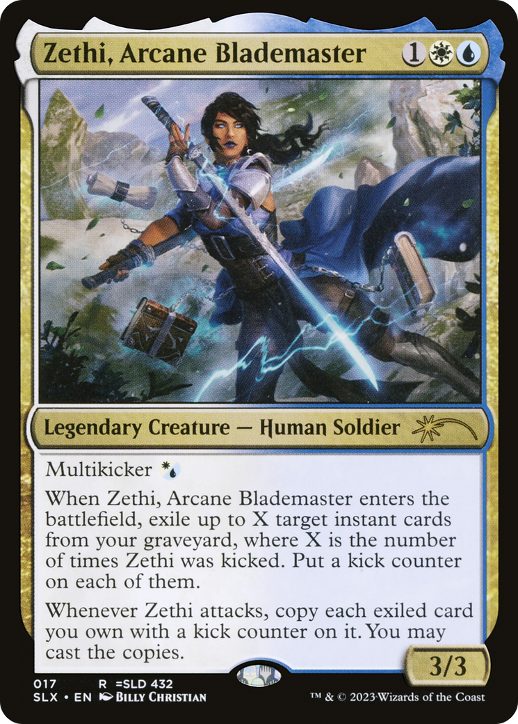 Zethi, Arcane Blademaster (SLX-017)