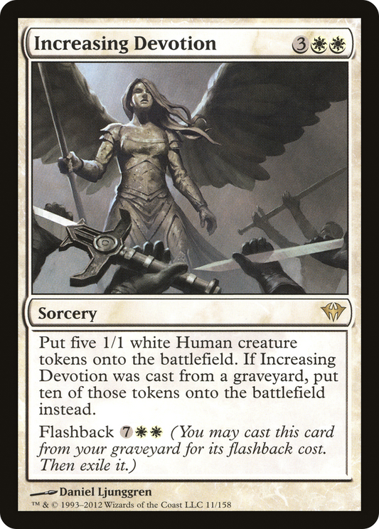 Increasing Devotion (DKA-011) (Foil)