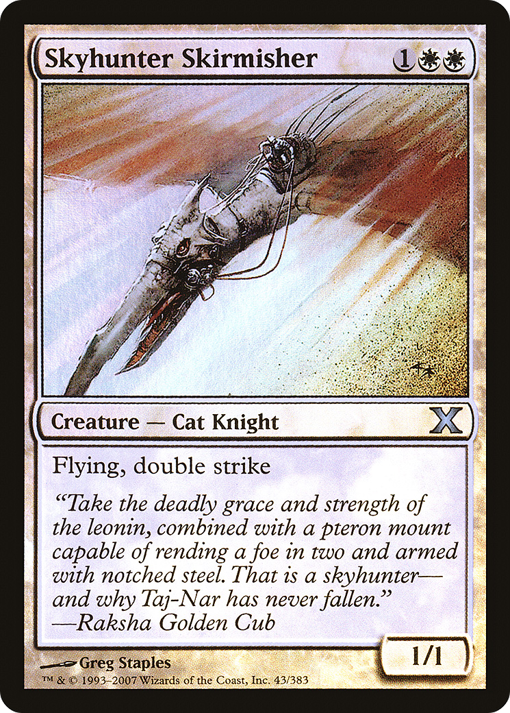 Skyhunter Skirmisher (10E-43★) (Foil)