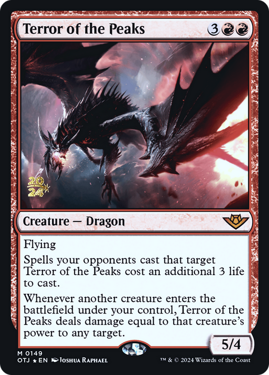 Terror of the Peaks (PRE-149S) (Foil)