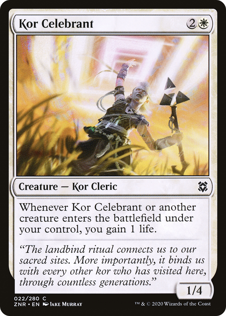 Kor Celebrant (ZNR-022)