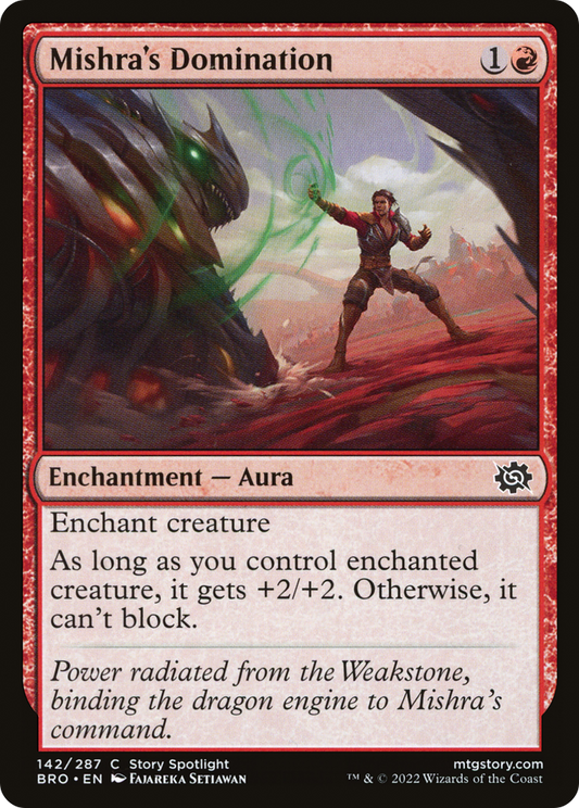 Mishra's Domination (BRO-142) (Foil)
