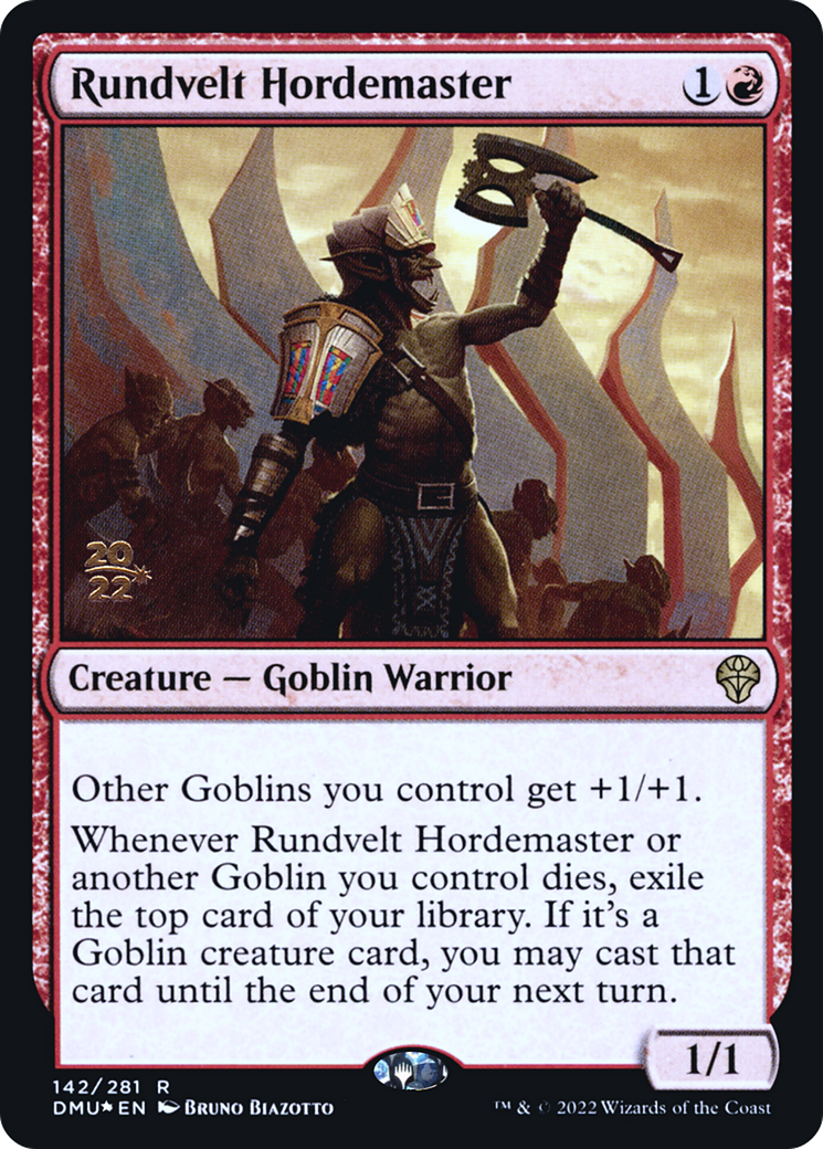 Rundvelt Hordemaster (PRE-142S) (Foil)