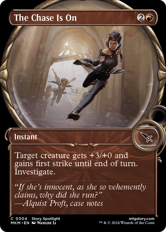 The Chase Is On (MKM-304) (Showcase) (Foil)