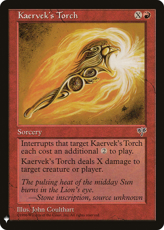 Kaervek's Torch (LIST-MIR-185)