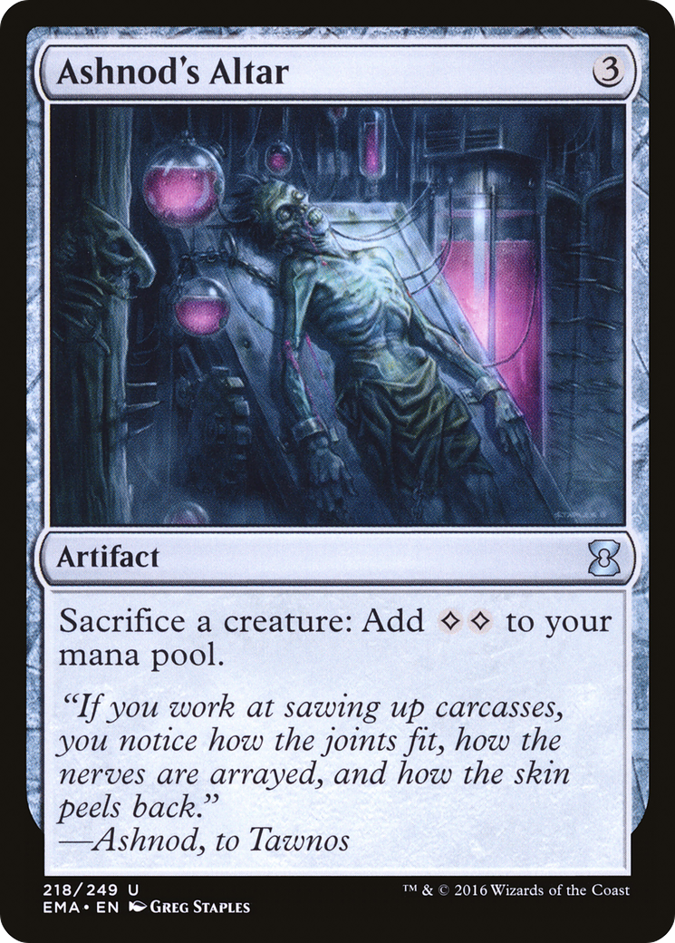 Ashnod's Altar (EMA-218) (Foil)